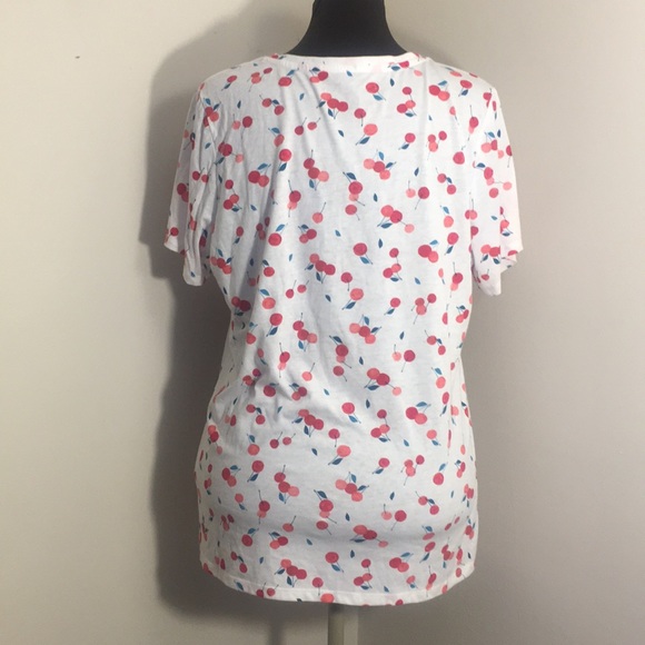 LANE BRYANT Cherry Print Graphic Tee 14/16 - Picture 4 of 7